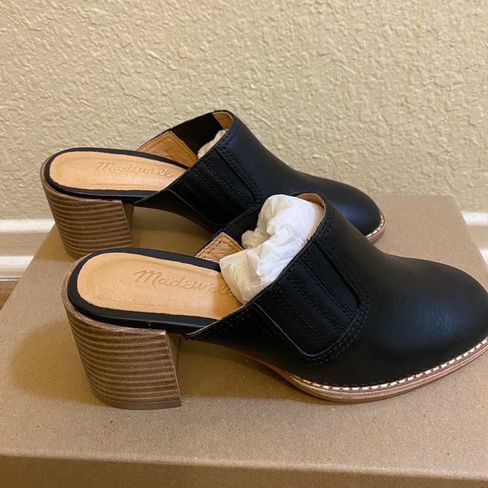 Madewell heeled mules